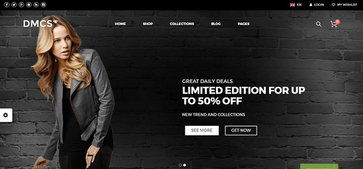 WooCommerce Theme The DMCS