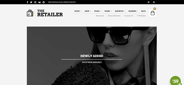 WooCommerce Theme The Retailer
