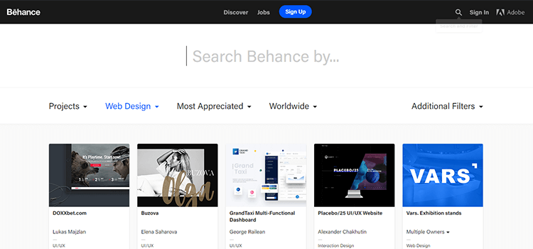 Design Inspiration Behance