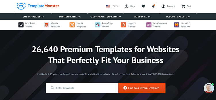 Design Inspiration Template Monster