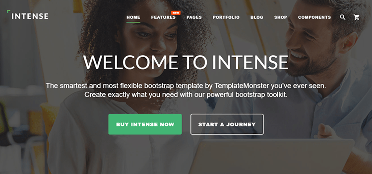 Intense HTML Template