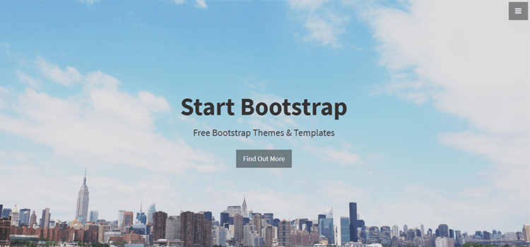 bootstrap studio portfolio template