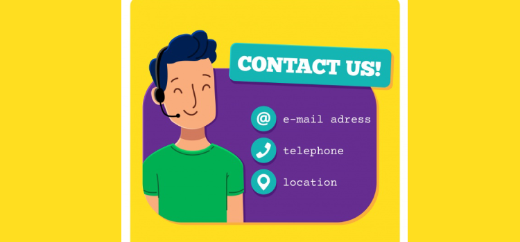 No or lack of contact information