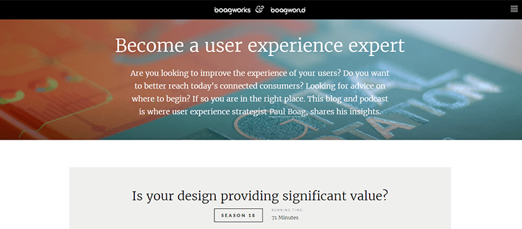 Web Design Podcast Boagworld